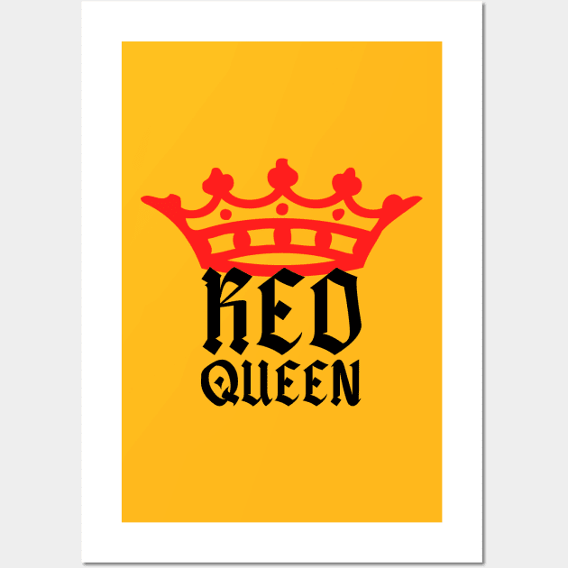 Red Queen Wall Art by gustavoscameli